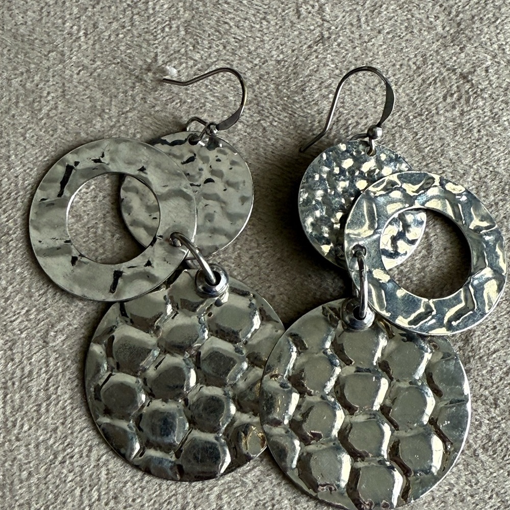 Elegant Silver Dangle Earrings